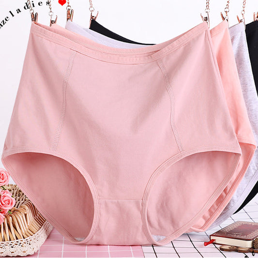 ❤️2025 New Products❤️ Large Size Cotton Hygroscopic and Antibacterial Underwear