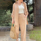 Classic Button Down Shirt & Drawstring Pants Set