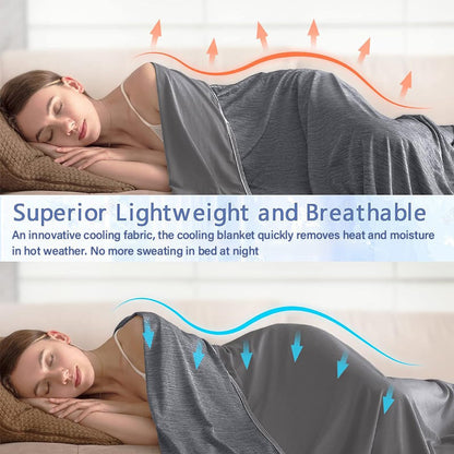💥Summer Hot Sale 50% OFF💥🍃Cooling Blanket for Hot Sleepers - Summer Must Have🎁