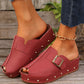 Women's Comfy Peep Toe Platform Sandals