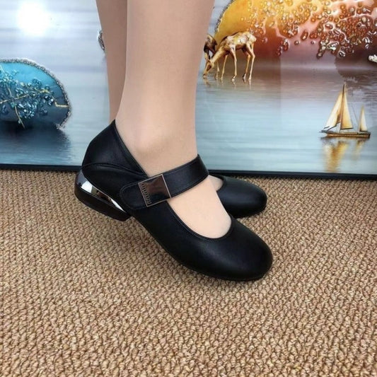 Women Fashion Comfortable Round Toe Soft Sole Loafers