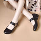 Women Fashion Comfortable Round Toe Soft Sole Loafers