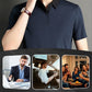 👑2025 Men's Classic Striped Casual Polo Shirt