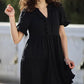 🔥2025 Summer New-🌈Women's Ruffle Trim V-Neck Tiered Dress