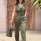 Lapel Vest Elegant High Waist Trousers Two Piece Suit For Women