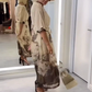 Women's Sheer Casual Printed Short Sleeve Dresses