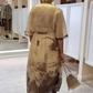 Women's Sheer Casual Printed Short Sleeve Dresses