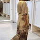 Women's Sheer Casual Printed Short Sleeve Dresses