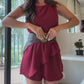 🌈Women's Ruffle Hem Sleeveless Romper❤️