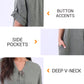 🎁Summer Hot Sale 49% OFF🩷Casual Plus Size Button up Tunic Dress