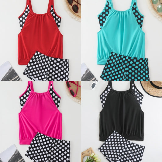 Women's Polka Dot Two Piece Swimsuit