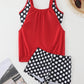 Women's Polka Dot Two Piece Swimsuit