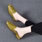 Women's Slip-On Peep-Toe Low-Heeled Sandals