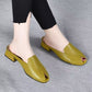 Women's Slip-On Peep-Toe Low-Heeled Sandals
