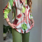 ⏳ Limited time 50% off! 💥Women's Printed Button Shirt & Pants (2-Piece Set)（The more you buy, the higher the discount）