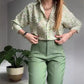 ⏳ Limited time 50% off! 💥Women's Printed Button Shirt & Pants (2-Piece Set)（The more you buy, the higher the discount）