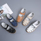 Split Casual Loafers Closed Toe  Comfortable Walking  Sandals
