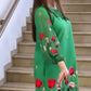 🌸Spring Specials💐Women's Elegant Floral Round Neck Dress