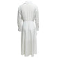 💖Limited Sale 50% OFF💖Women's Long Sleeve Ruched Asymmetrical Split Midi Dress