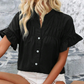 🌈2025 Summer New Products-🩷Women's Casual Ruffle Short Sleeve Top