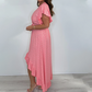 🌷Summer Hot Sale 49% OFF🍃Women's Resort Style V-Neck Polka Dot Ruffle Sleeve Dress