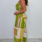 🔥🔥2025 Hot Sale💥Fashion Casual Strapless Printed Jumpsuit