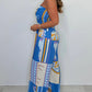 🔥🔥2025 Hot Sale💥Fashion Casual Strapless Printed Jumpsuit