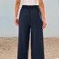 🔥2025 Summer New-❤️ Women's Casual High-Waist Straight Leg Trousers