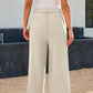 🔥2025 Summer New-❤️ Women's Casual High-Waist Straight Leg Trousers