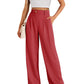 🔥2025 Summer New-❤️ Women's Casual High-Waist Straight Leg Trousers