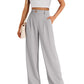 🔥2025 Summer New-❤️ Women's Casual High-Waist Straight Leg Trousers