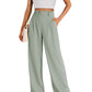 🔥2025 Summer New-❤️ Women's Casual High-Waist Straight Leg Trousers