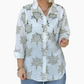 🍁Women's Casual Botanical Print Shirt✨