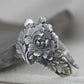 🌺Vintage Silver 3D Peony Bracelet