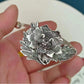 🌺Vintage Silver 3D Peony Bracelet
