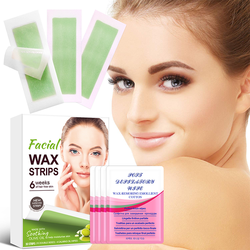 ⚡2025  Hot Sale 50% OFF 🔥90PCS Body Hair Removal Wax Strips