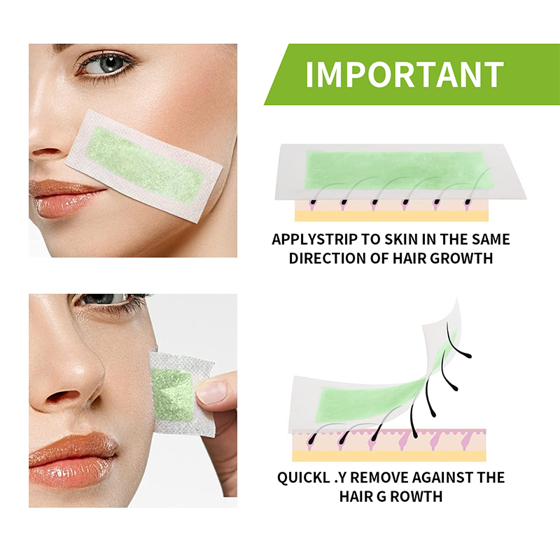 ⚡2025  Hot Sale 50% OFF 🔥90PCS Body Hair Removal Wax Strips