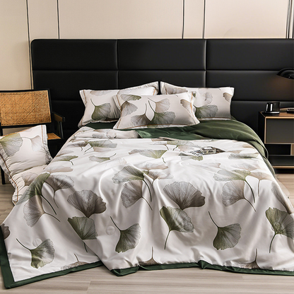 ⏳Time-limited Special⌛Cooling Breathable Floral Bed Sheet (4-Piece Set)