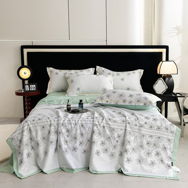 ⏳Time-limited Special⌛Cooling Breathable Floral Bed Sheet (4-Piece Set)