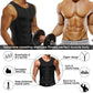 🔥Hot Sale 50% OFF💥Men's Workout Zipper Body Shaper Tank Top