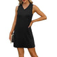 💕 Gentleness meets practicality!👗 Women’s V-Neck Tank Mini Dress