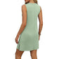 💕 Gentleness meets practicality!👗 Women’s V-Neck Tank Mini Dress