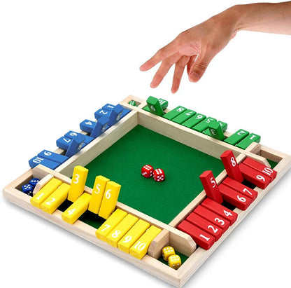 🔥FUN FAMILY GAMES – Shut The Box Board Game🎲