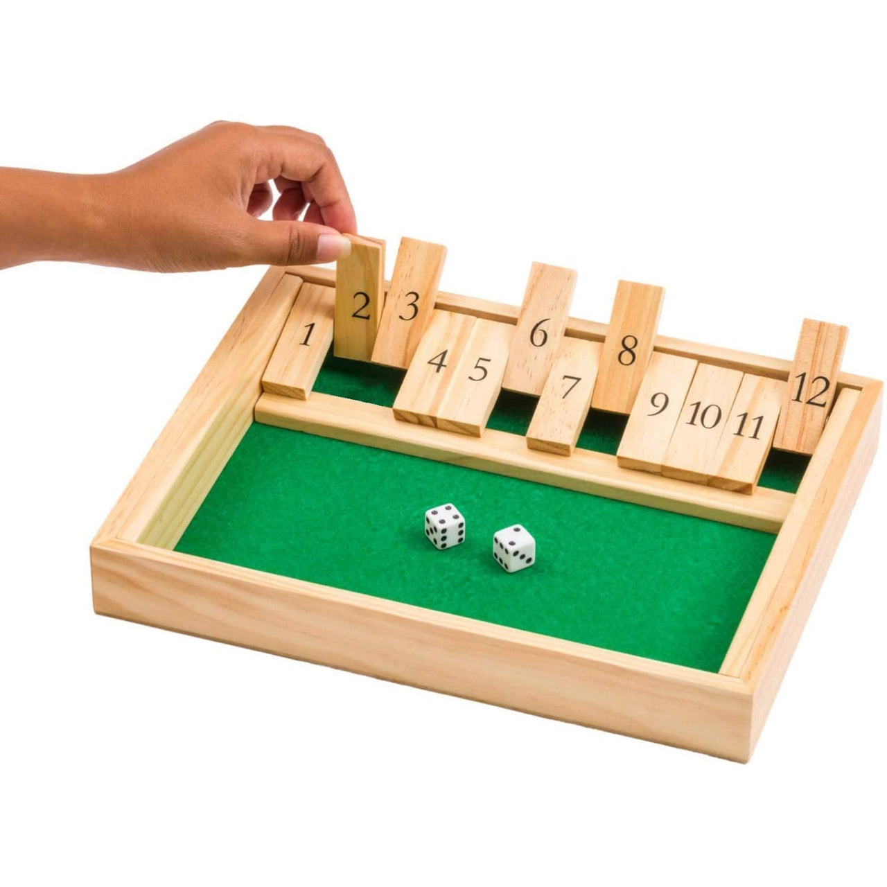 🔥FUN FAMILY GAMES – Shut The Box Board Game🎲