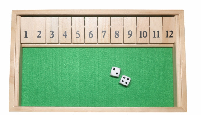 🔥FUN FAMILY GAMES – Shut The Box Board Game🎲