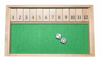 🔥FUN FAMILY GAMES – Shut The Box Board Game🎲