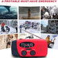 📻2026 New Arrivals: 75% Off for Limited Time!🔥 Multifunctional Portable Solar Emergency Radio