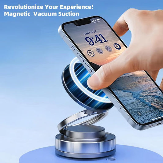 🔥Buy More Save More📱360° Adjustable Vacuum Magnetic Phone Holder