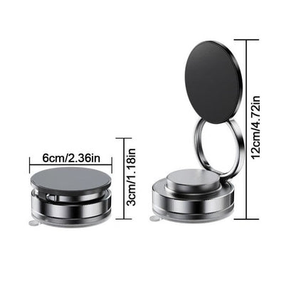 🔥Buy More Save More📱360° Adjustable Vacuum Magnetic Phone Holder
