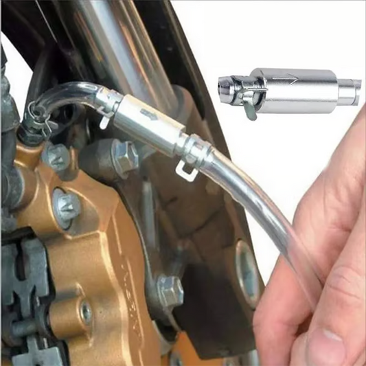 🏆 50,000+ SOLD OUT FAST! Limited Stock Alert ⚠️ 💥 Anti-Spill Brake & Clutch Bleeder Hose – One-Way Check Valve for Mess-Free Bleeding on Cars & Motorcycles!